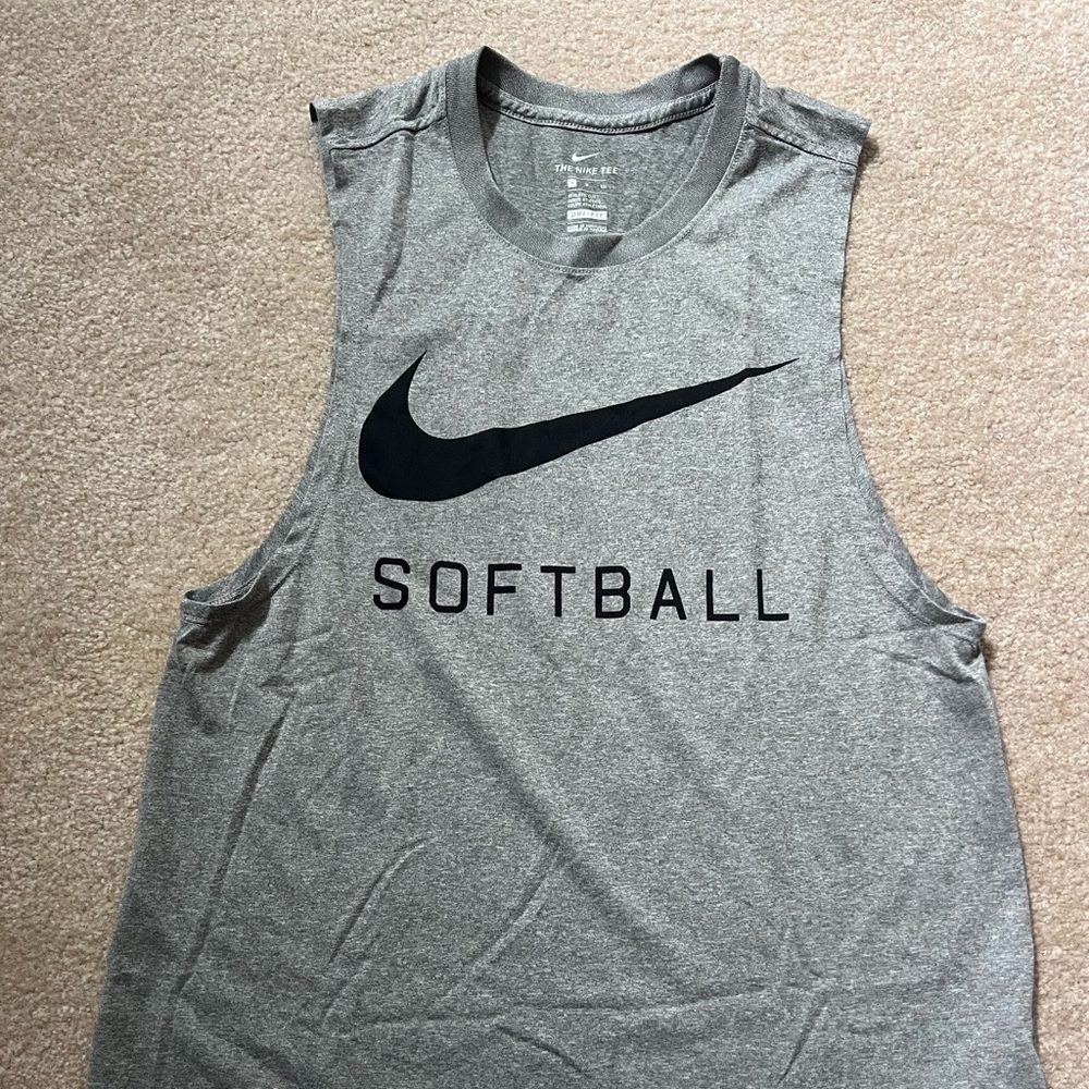 Nike softball tank top